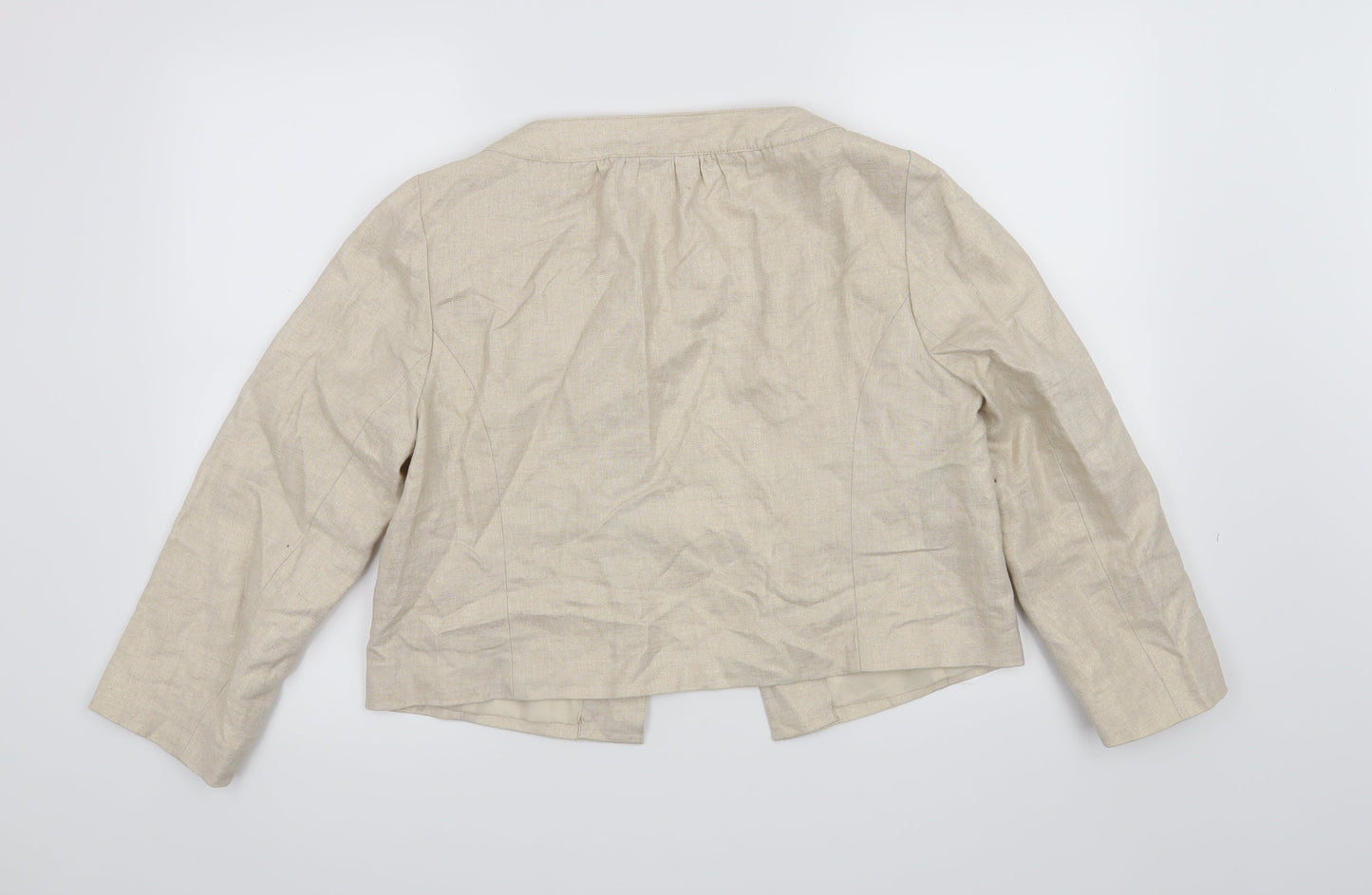 Kit  Womens Beige   Jacket  Size 12