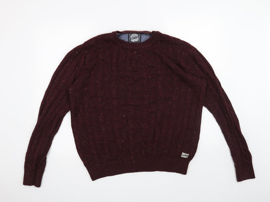 St George Mens Red   Pullover Jumper Size M