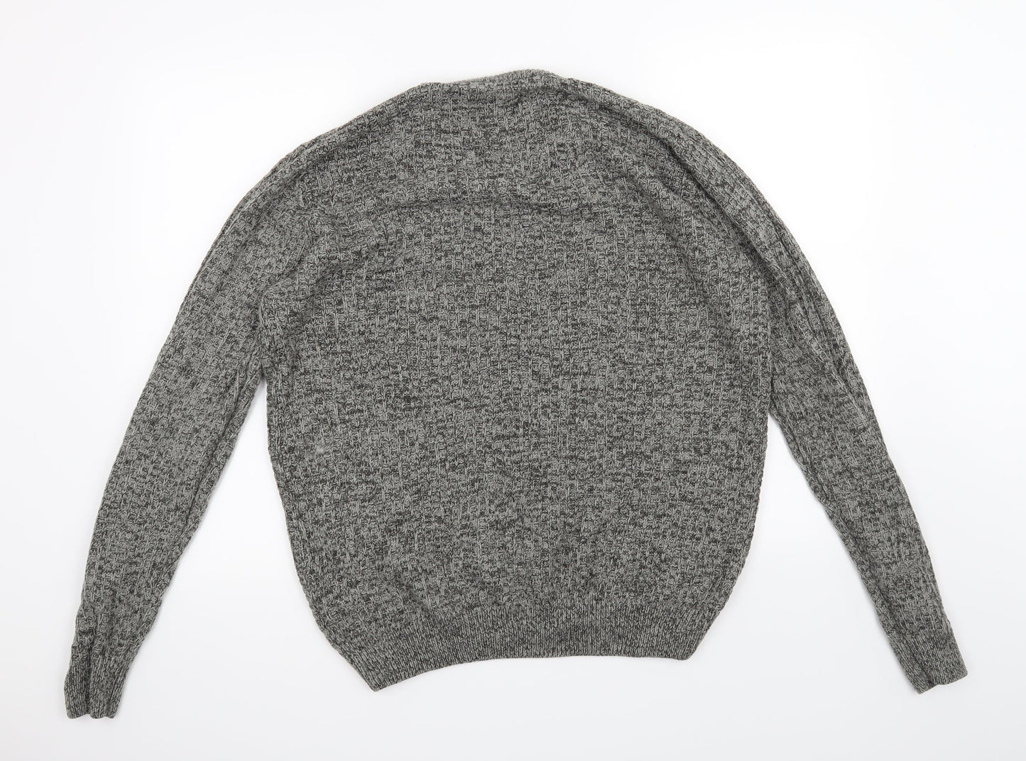 Acw85 Mens Grey   Pullover Jumper Size M