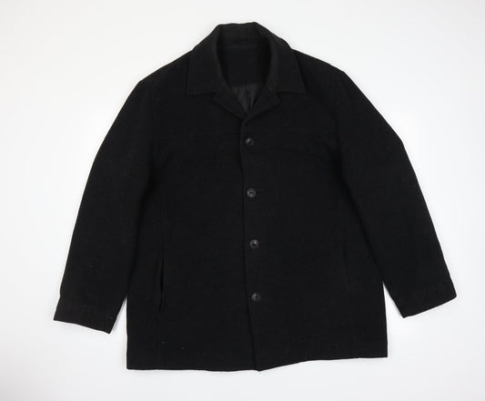 Baker Street Womens Black   Jacket Coat Size L