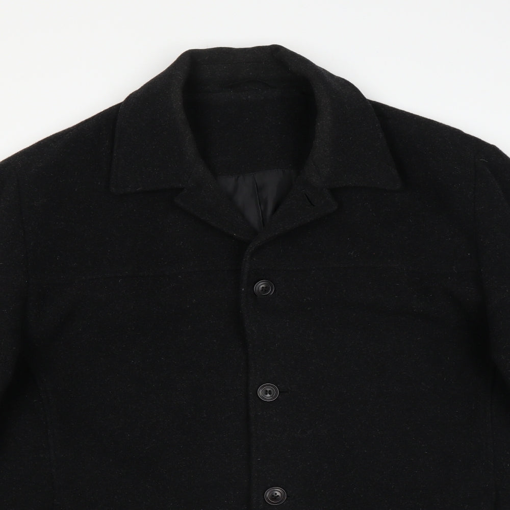 Baker Street Womens Black   Jacket Coat Size L