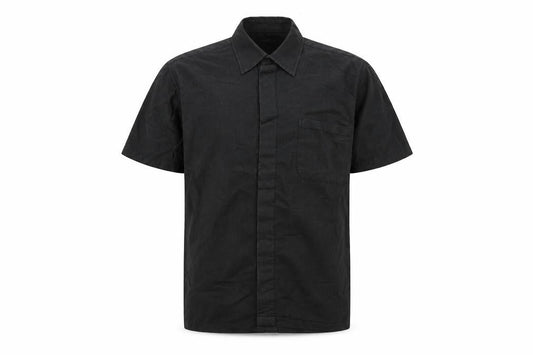 Black Blue Mens Black    Button-Up Size M