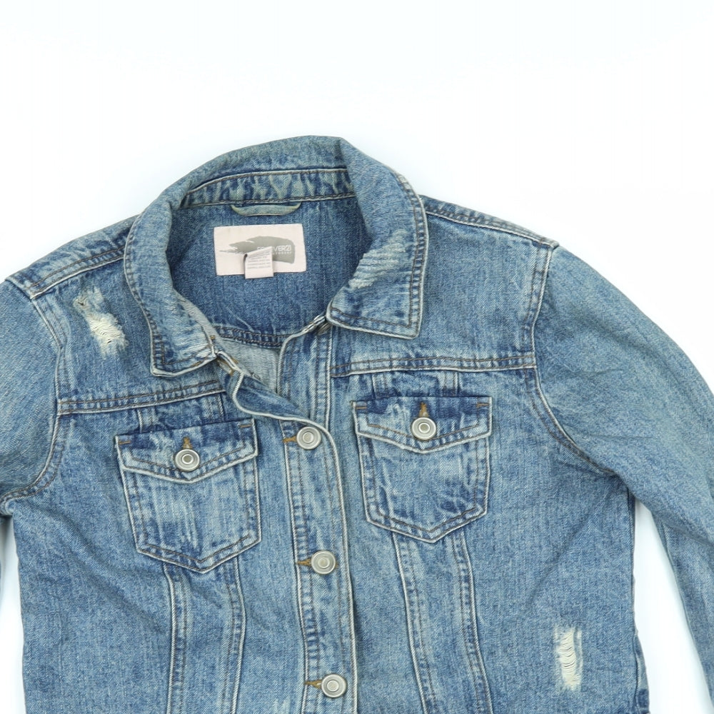 FOREVER 21 Womens Blue  Denim Jacket  Size XS