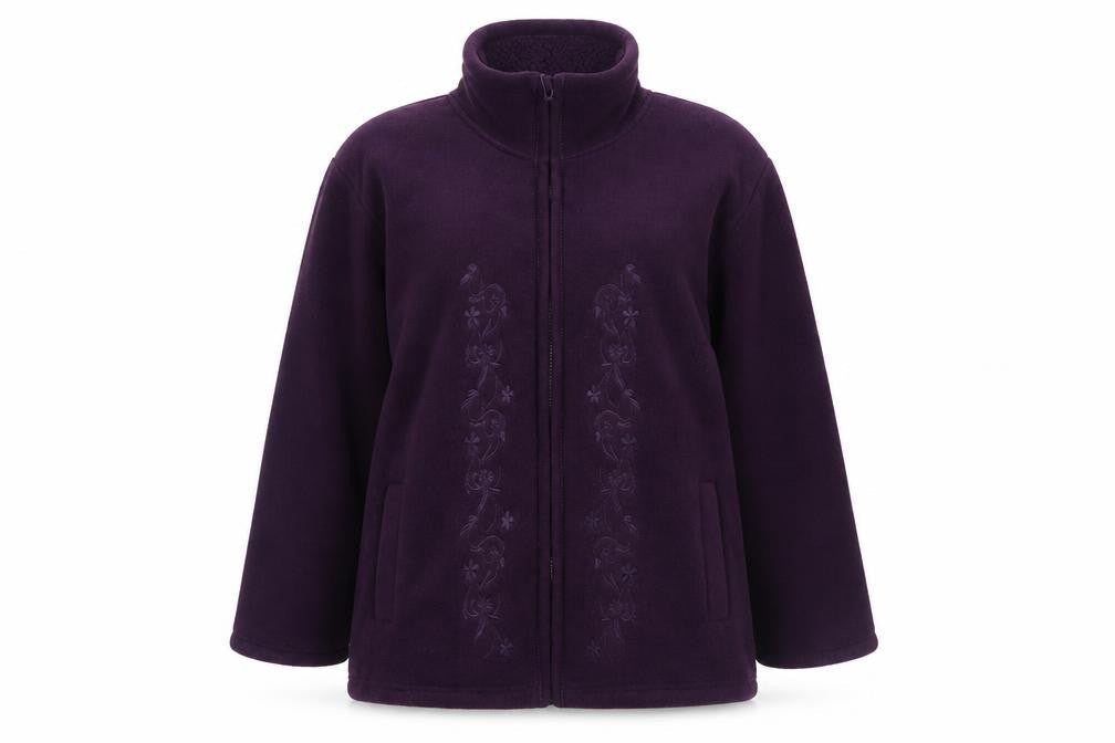 Casamia Womens Purple Jacket Coat Size M