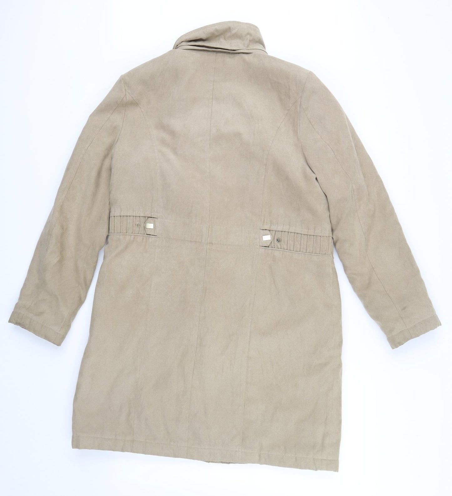 anna rose Womens Beige   Jacket Coat Size S