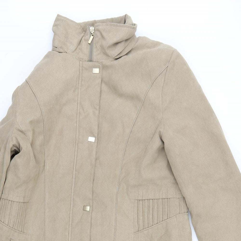 anna rose Womens Beige   Jacket Coat Size S
