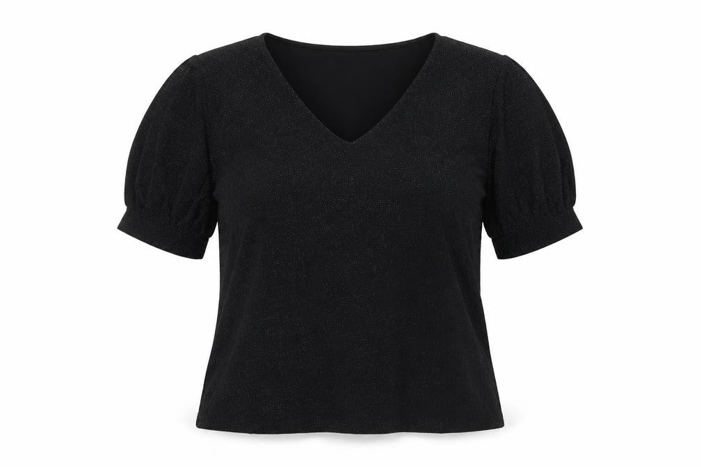 H&M Womens Black   Basic Blouse Size M