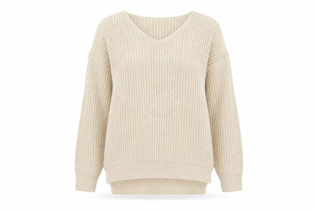 Primark Womens Beige  Knit Pullover Jumper Size 6
