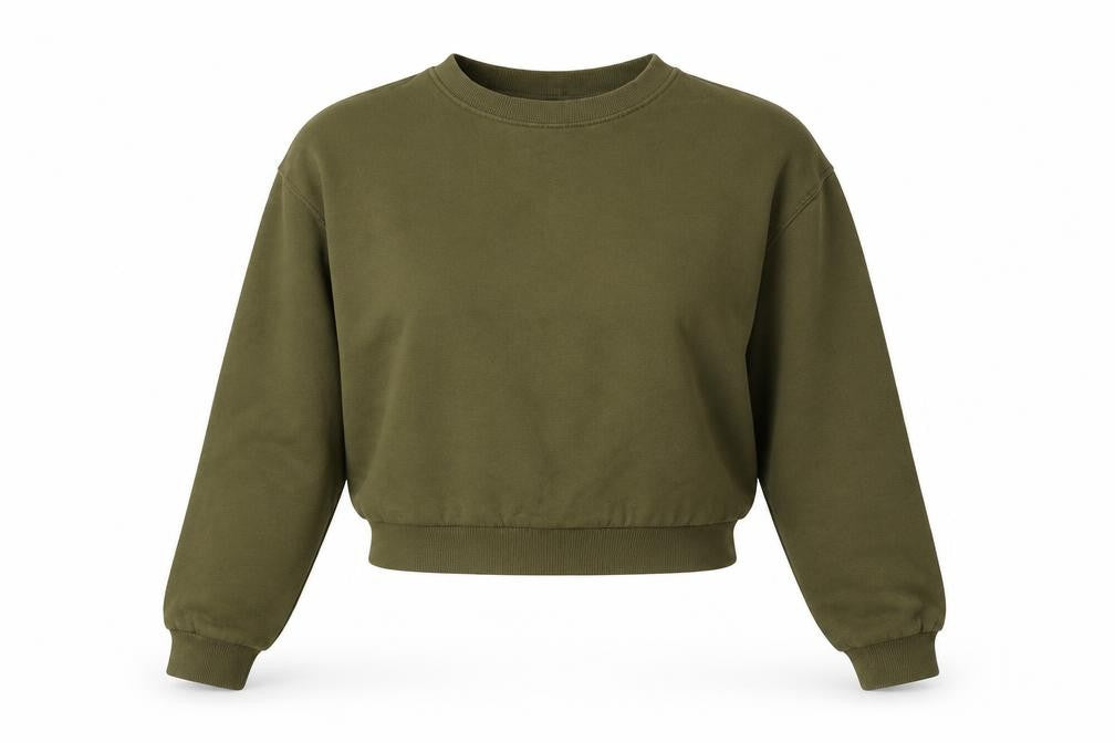 H&M Womens Green   Pullover Sweatshirt Size S