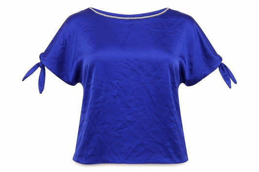 Dorothy Perkins Womens Blue   Basic Blouse Size 12