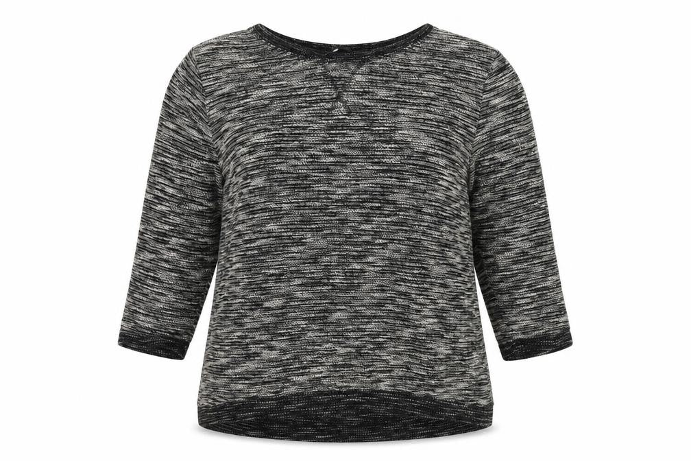 H&M Womens Black   Pullover Sweatshirt Size L