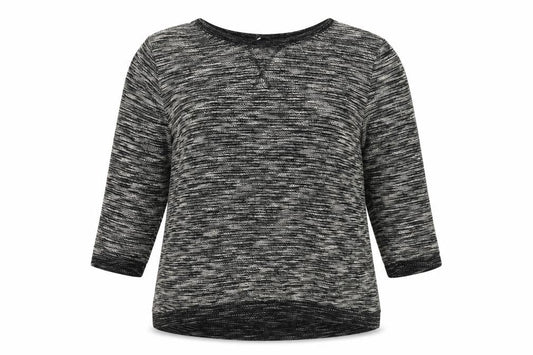 H&M Womens Black   Pullover Sweatshirt Size L
