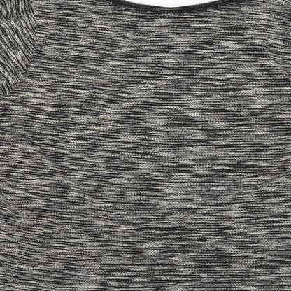 H&M Womens Black   Pullover Sweatshirt Size L