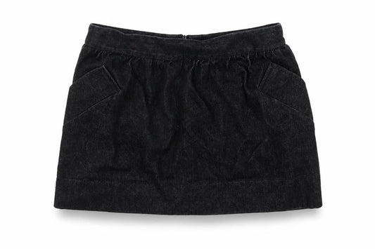 JOHANN Womens Black  Denim Mini Skirt Size M