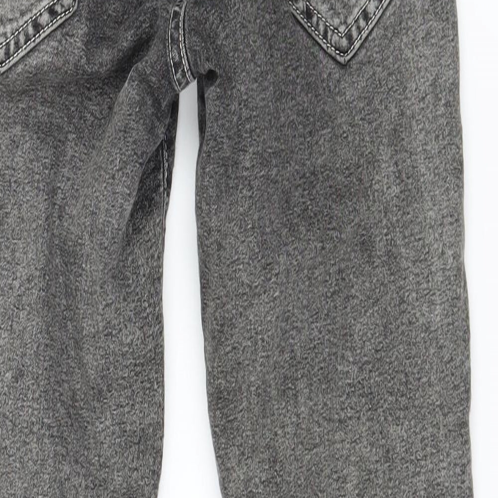 Miss Selfridge Womens Green  Denim Skinny Jeans Size 6 L26 in - Acid wash