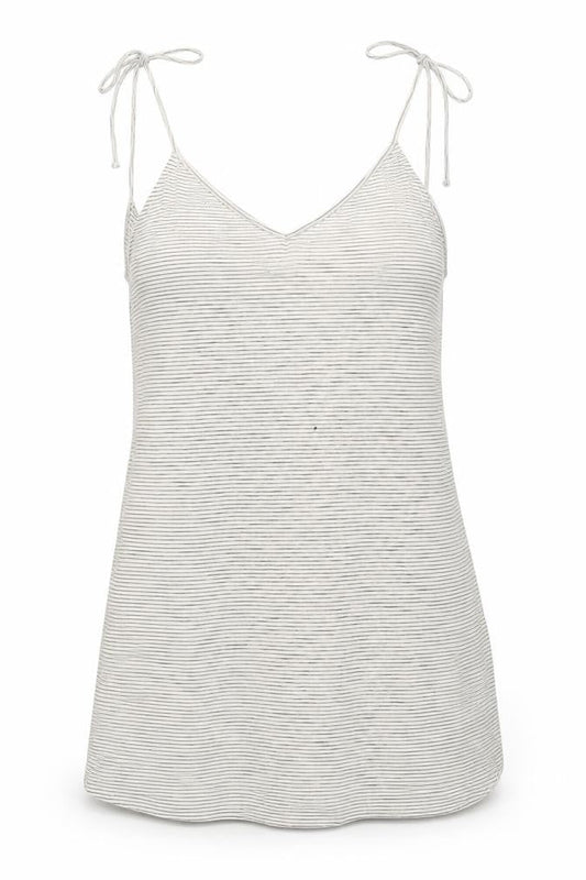 H&M Womens Beige Striped  Camisole T-Shirt Size S