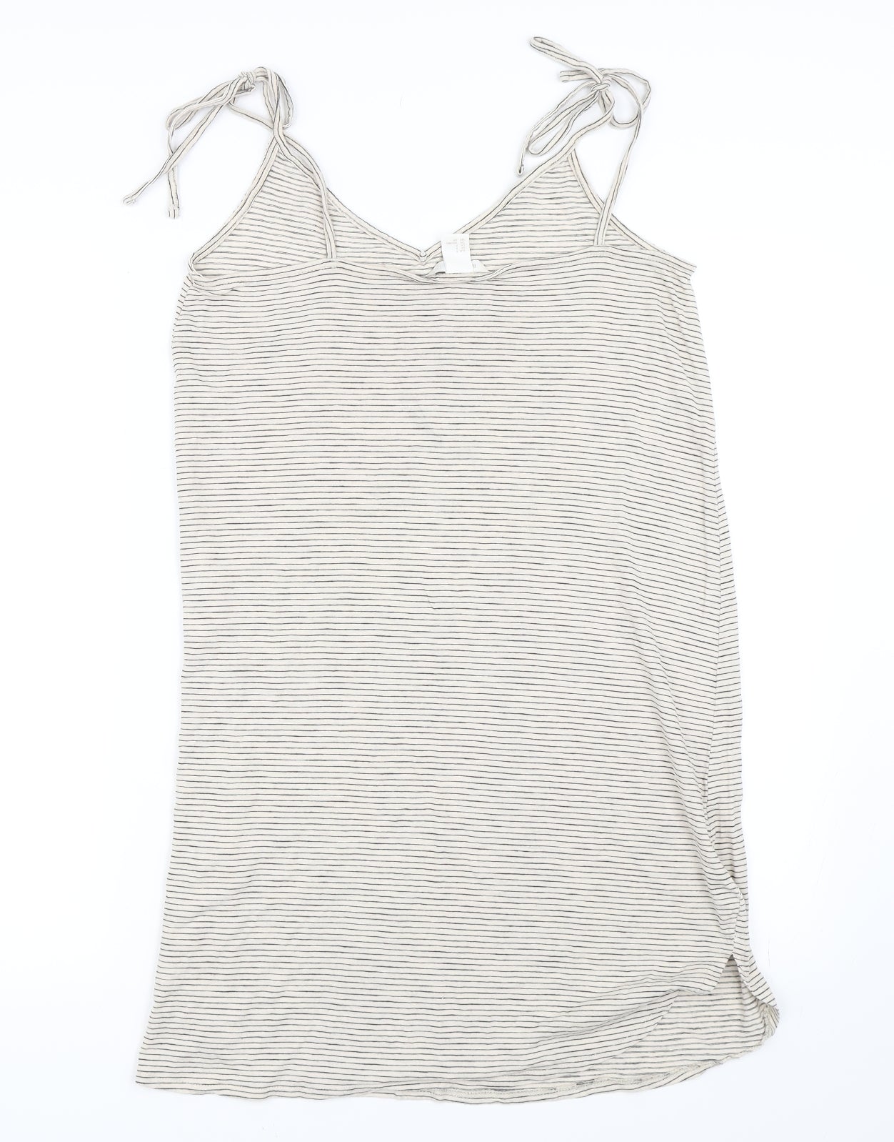 H&M Womens Beige Striped  Camisole T-Shirt Size S