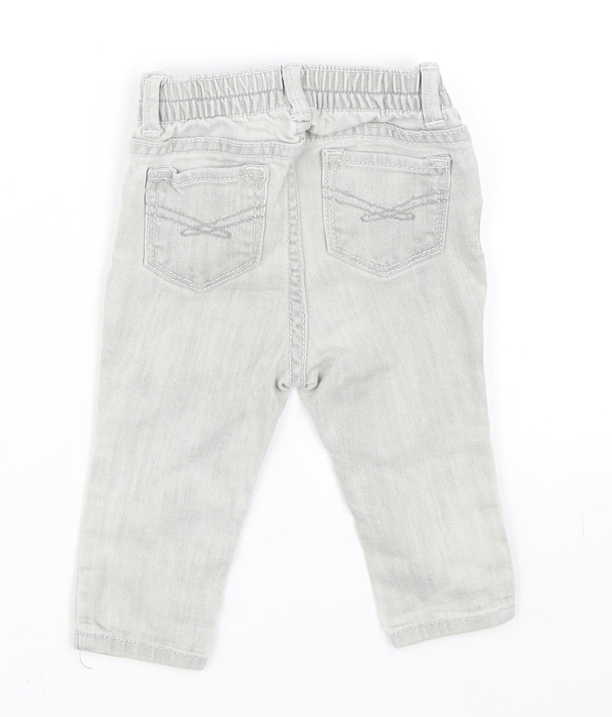 Gap Girls Grey   Capri Jeans Size 6-9 Months