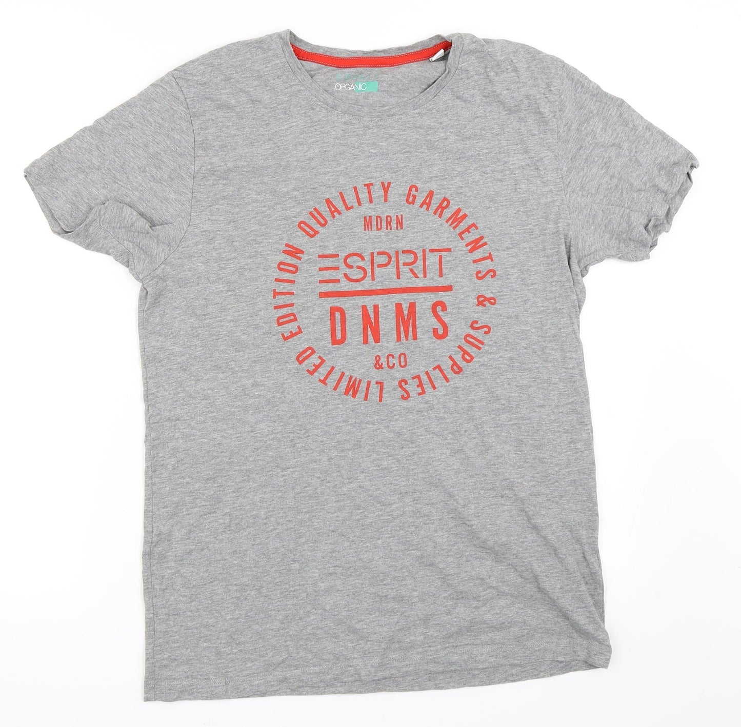 Esprit Mens Grey    T-Shirt Size M