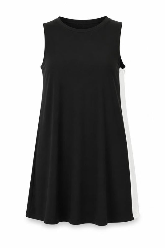 Pull&Bear Womens Black   Tank Dress  Size M