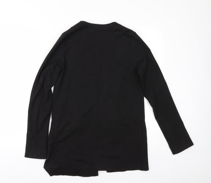 Select Womens Black  Jersey Jacket  Size 6