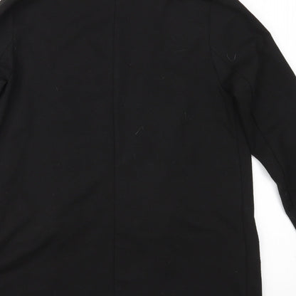 Select Womens Black  Jersey Jacket  Size 6