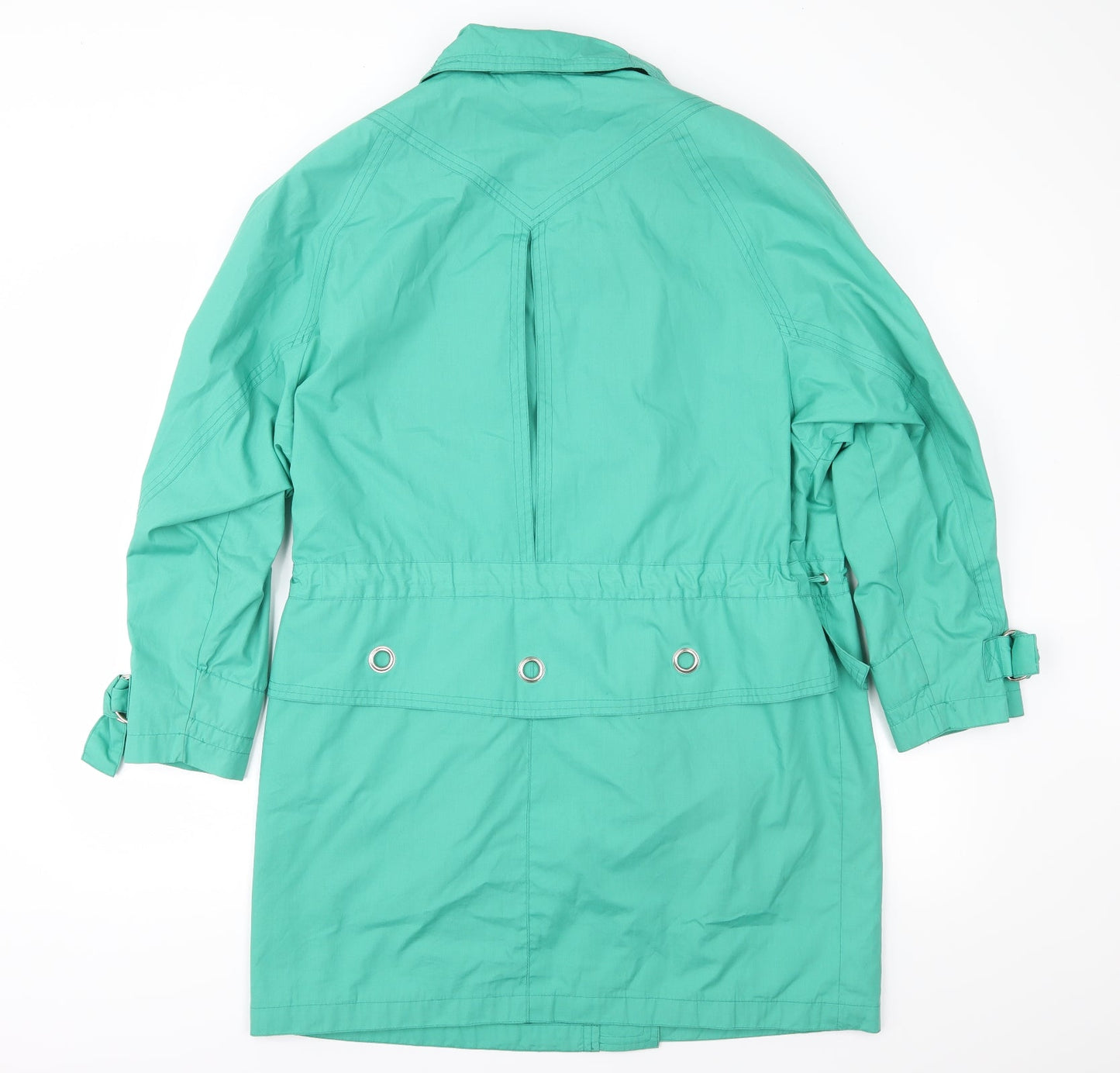 House of Fraser Womens Green   Anorak Coat Size 10