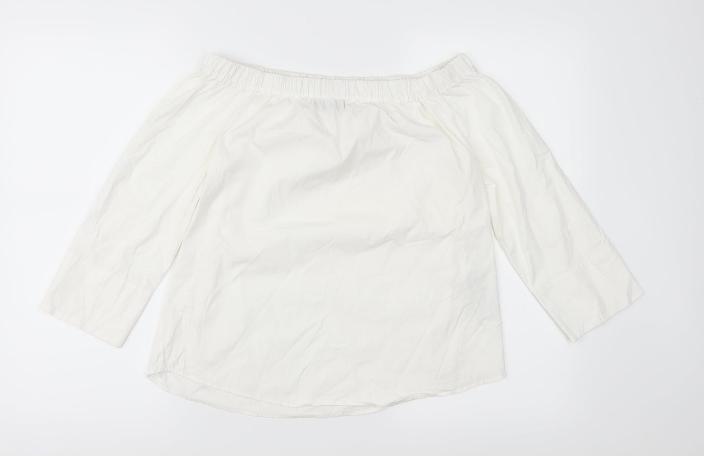 Zara Womens White   Basic Blouse Size S