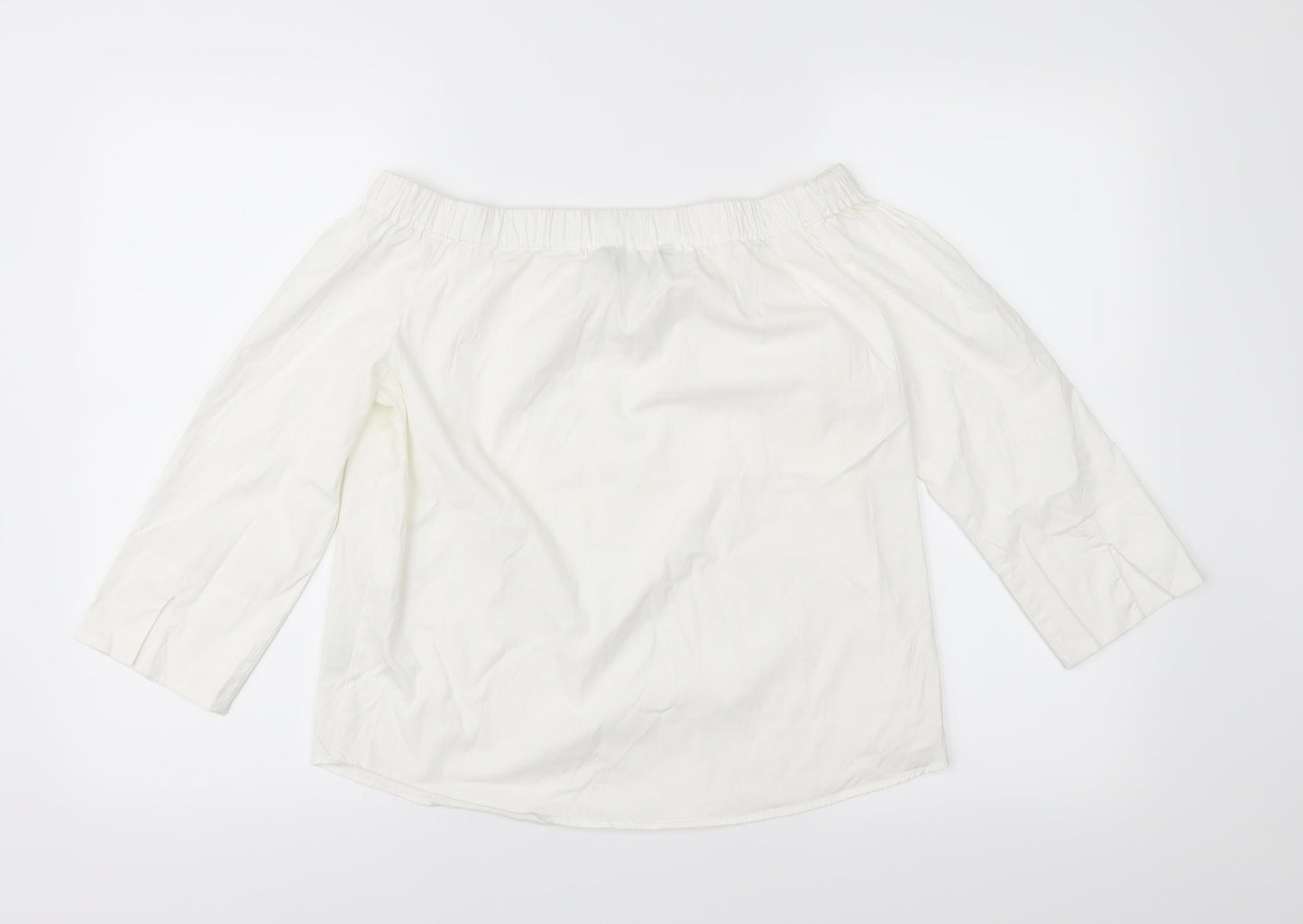 Zara Womens White   Basic Blouse Size S