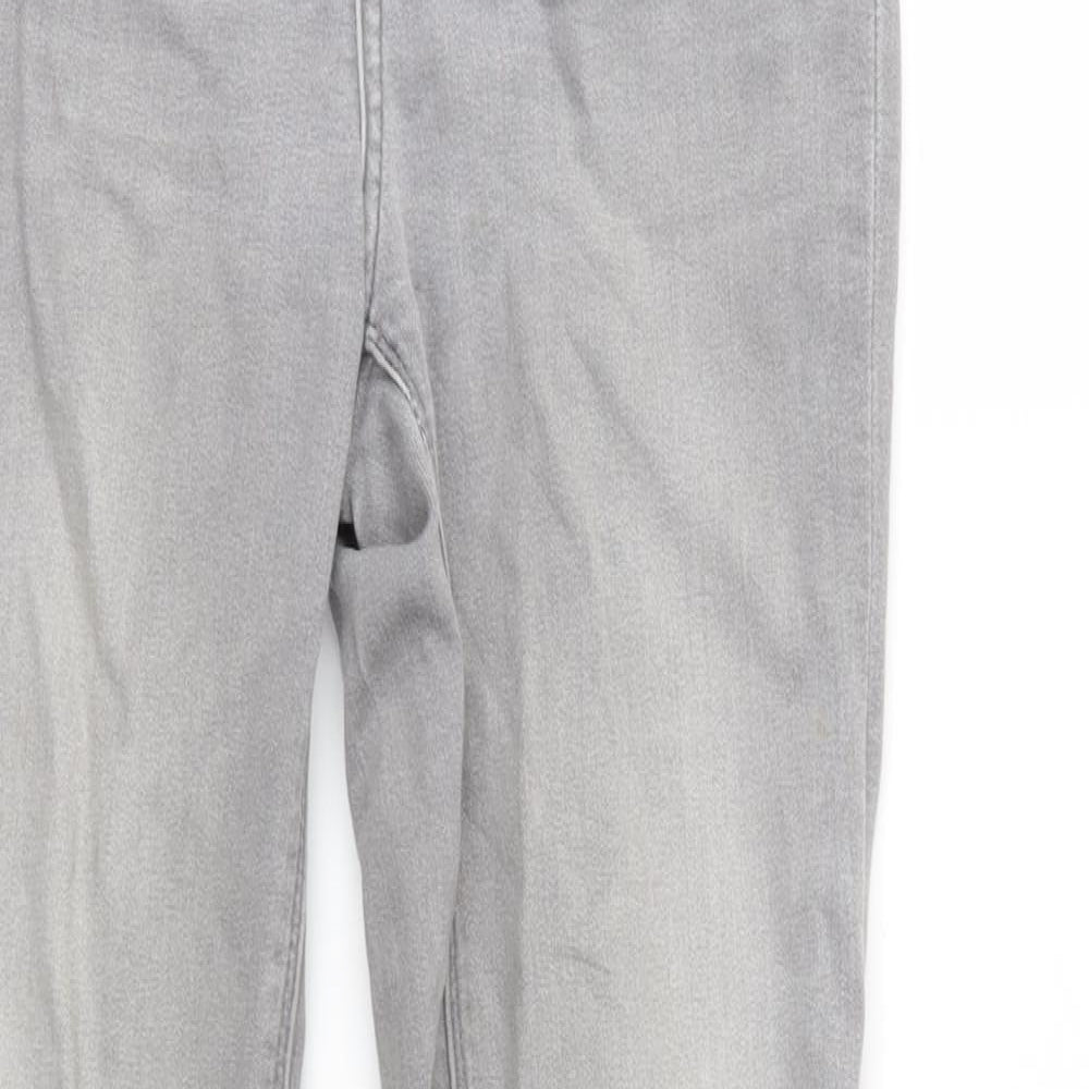 Warehouse Womens Grey  Denim Skinny Jeans Size 8 L28 in