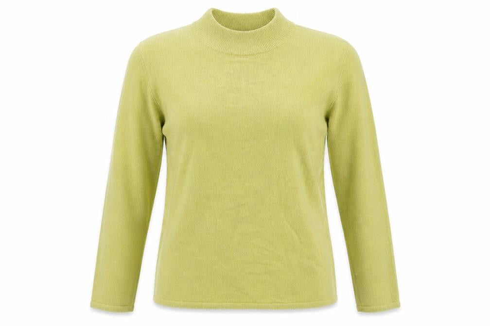 Bonmarché Womens Green Knit Pullover Jumper Size L