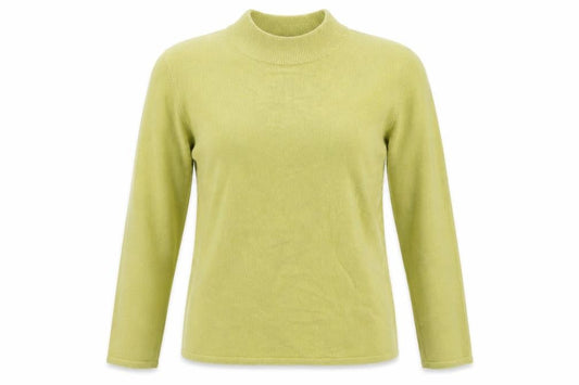 Bonmarché Womens Green Knit Pullover Jumper Size L