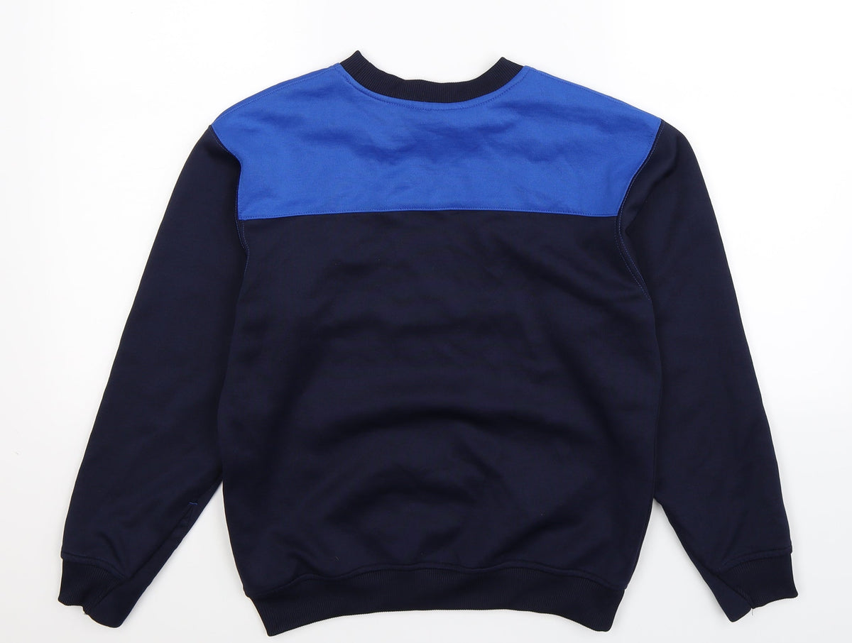 Pro Evolution Boys Blue   Pullover Sweatshirt Size L