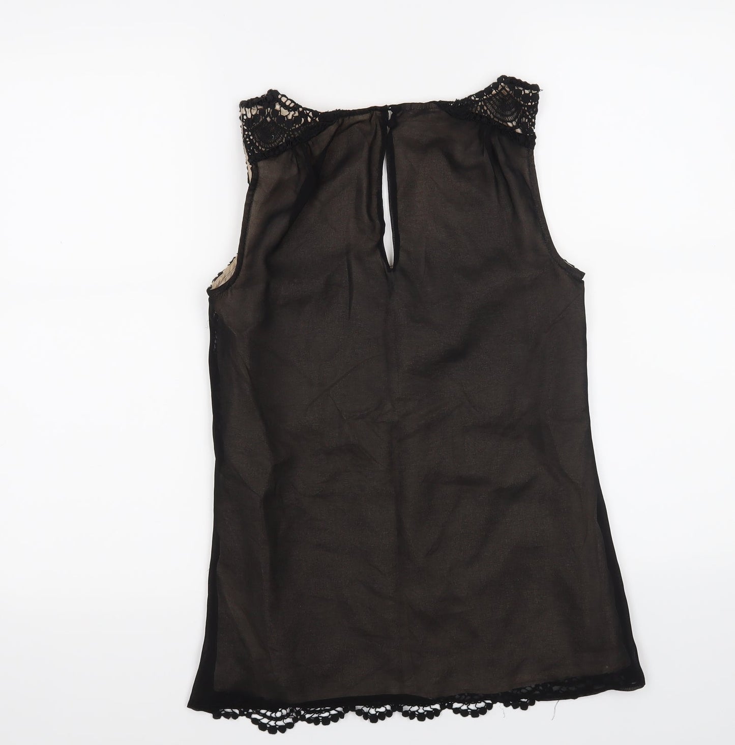 Monsoon Womens Black   Basic Tank Size 8
