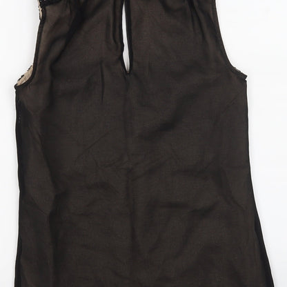 Monsoon Womens Black   Basic Tank Size 8