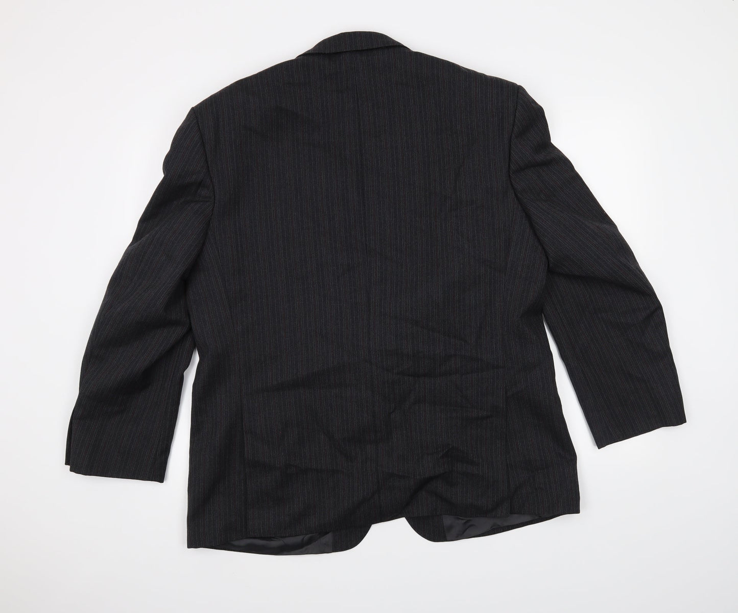 label  Mens Grey   Jacket Suit Jacket Size XL