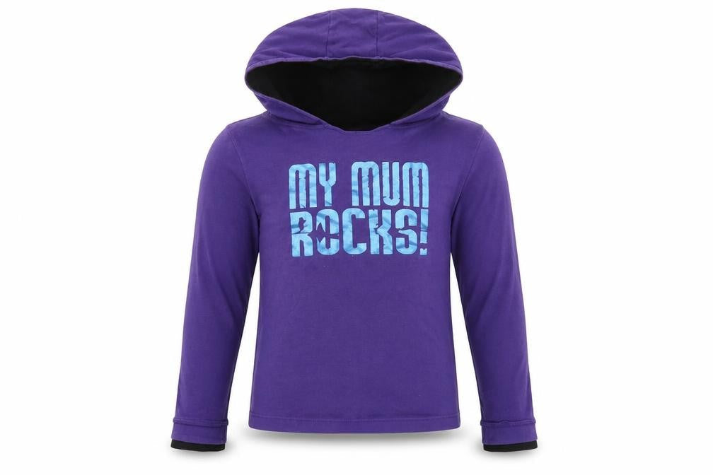 Stardust Girls Purple   Pullover Hoodie Size 5-6 Years