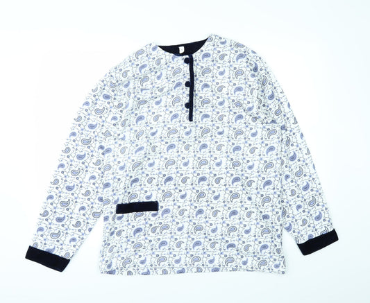 Preworn Womens White   Pullover Jumper Size S