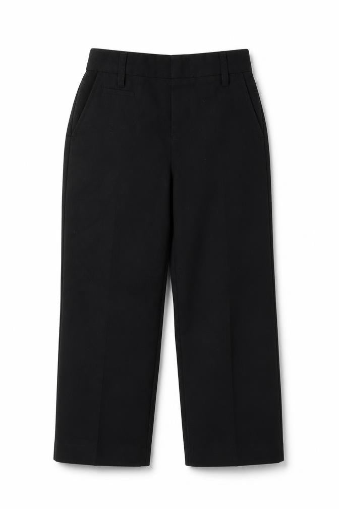 Marks & Spencer Girls Black   Chino Trousers Size 3-4 Years - school