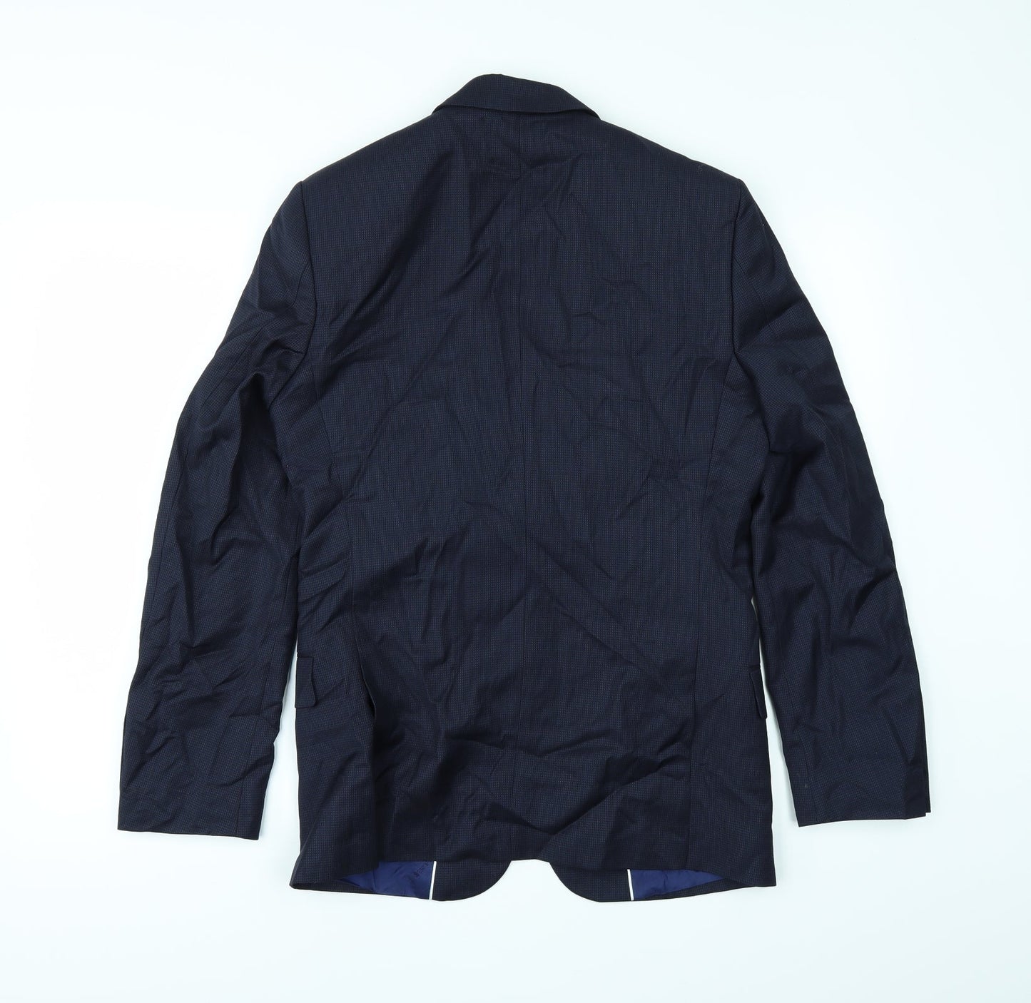 lagerfeld Mens Blue   Jacket Suit Jacket Size 34