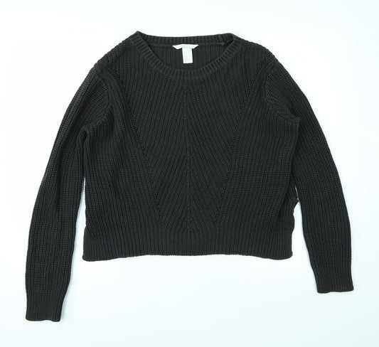 H&M Womens Green   Pullover Jumper Size S