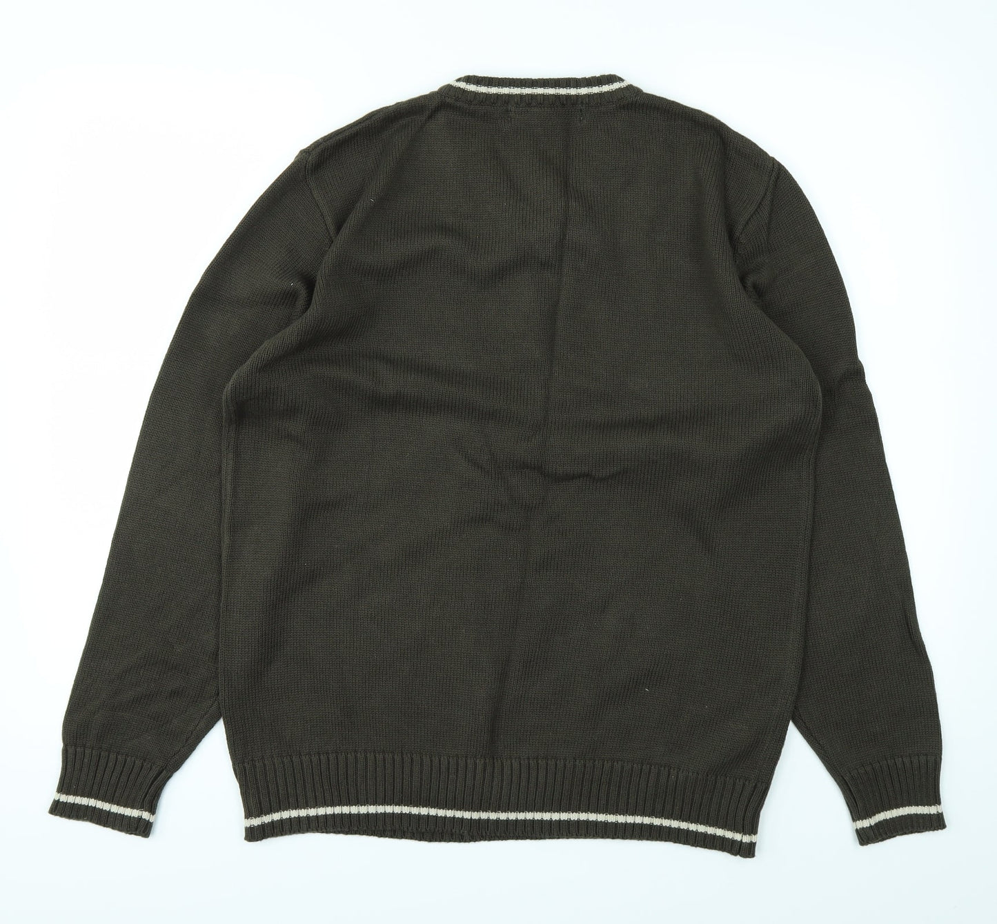 Easy Mens Green   Pullover Jumper Size M