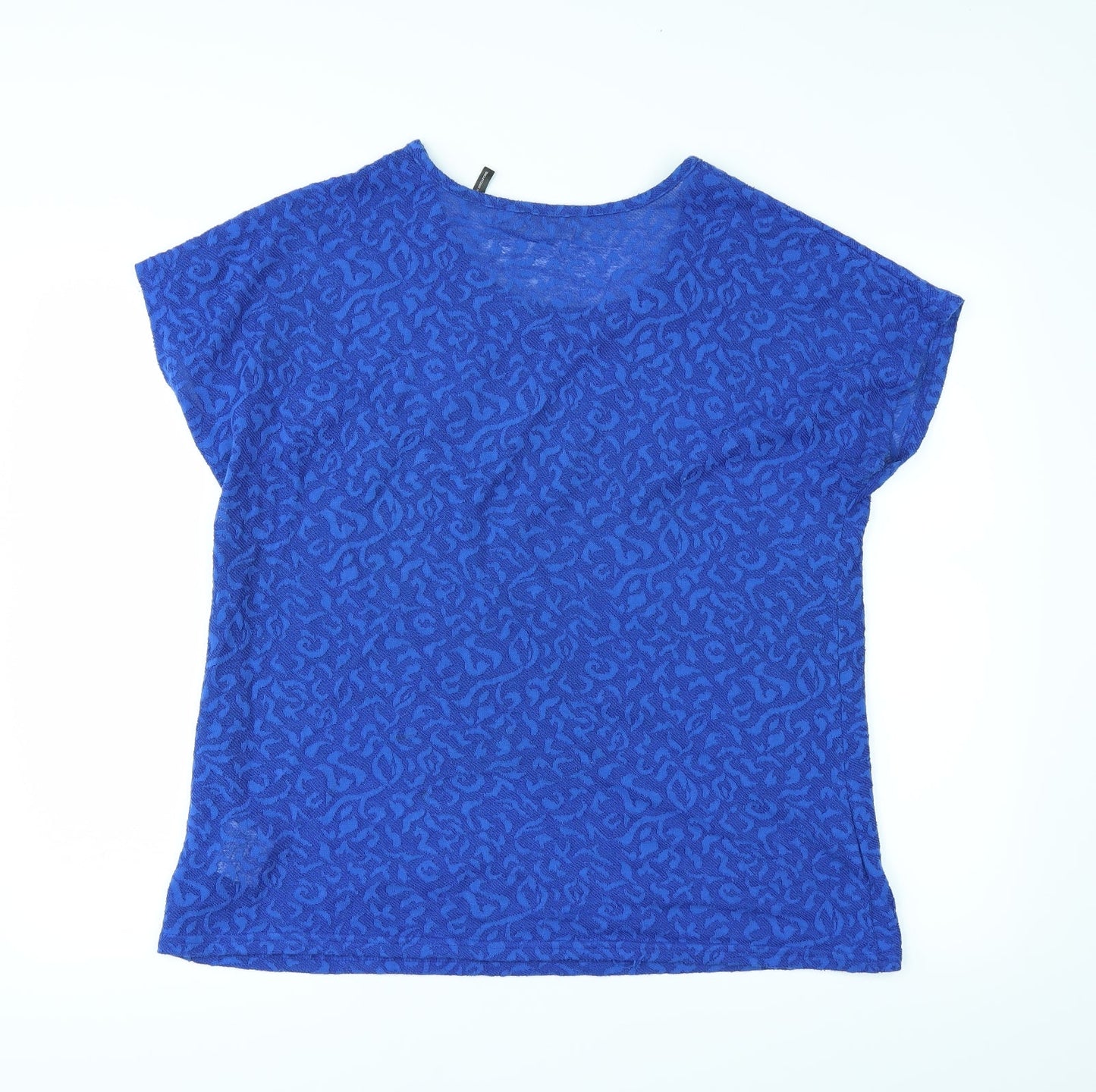 Anthology Womens Blue   Basic T-Shirt Size 16