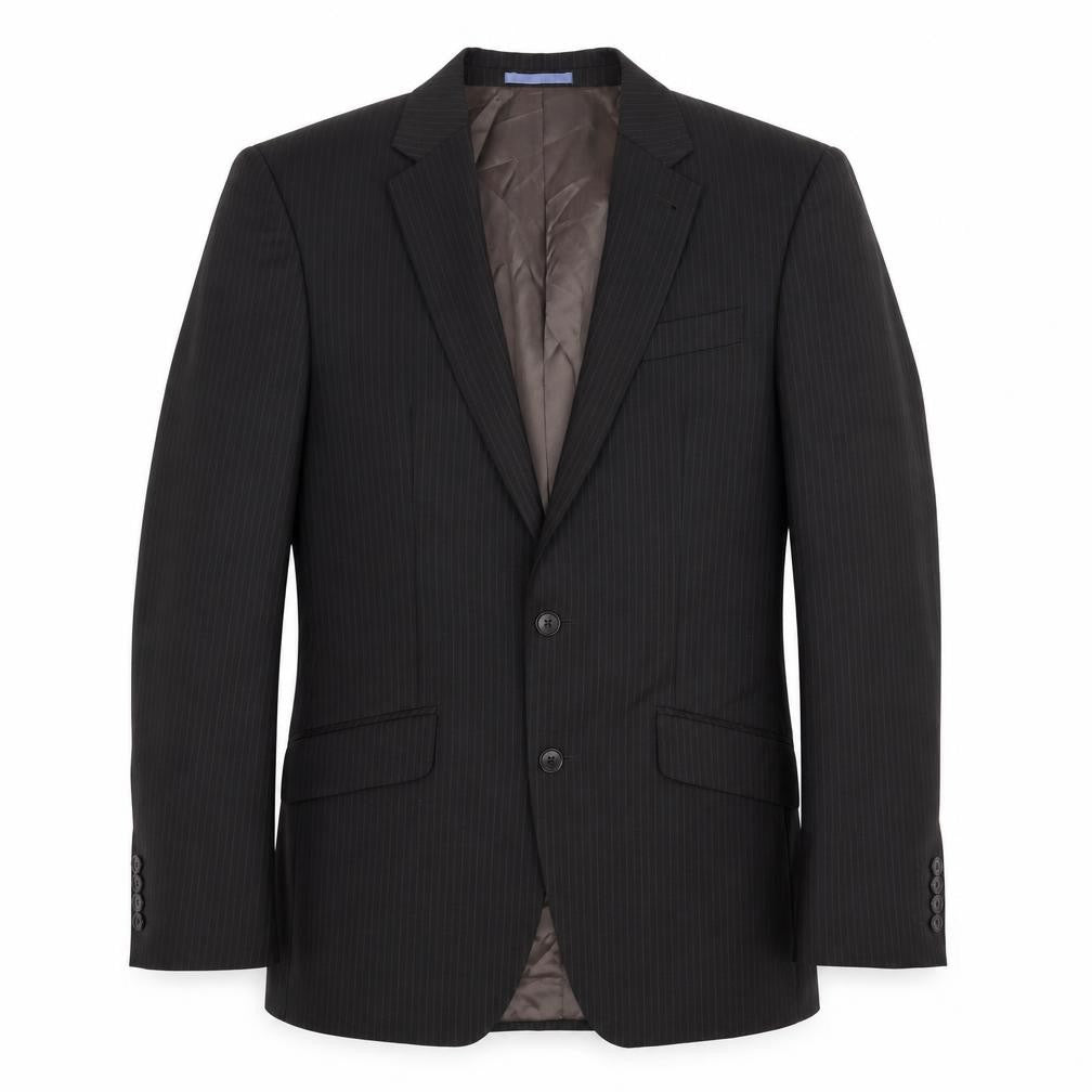 NEXT Mens Black Striped  Jacket Blazer Size 38