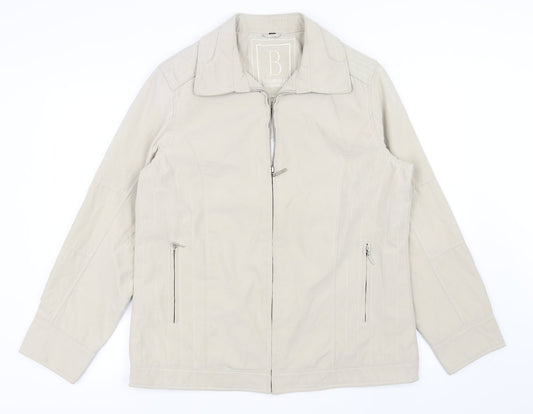 balmor' Womens Beige   Jacket Coat Size 14