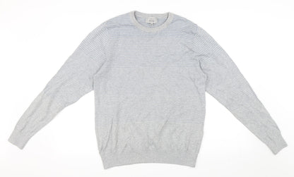 Marks & Spencer Mens Grey   Pullover Jumper Size M