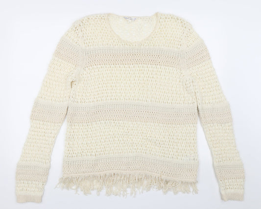 Matalan Womens Beige   Pullover Jumper Size L