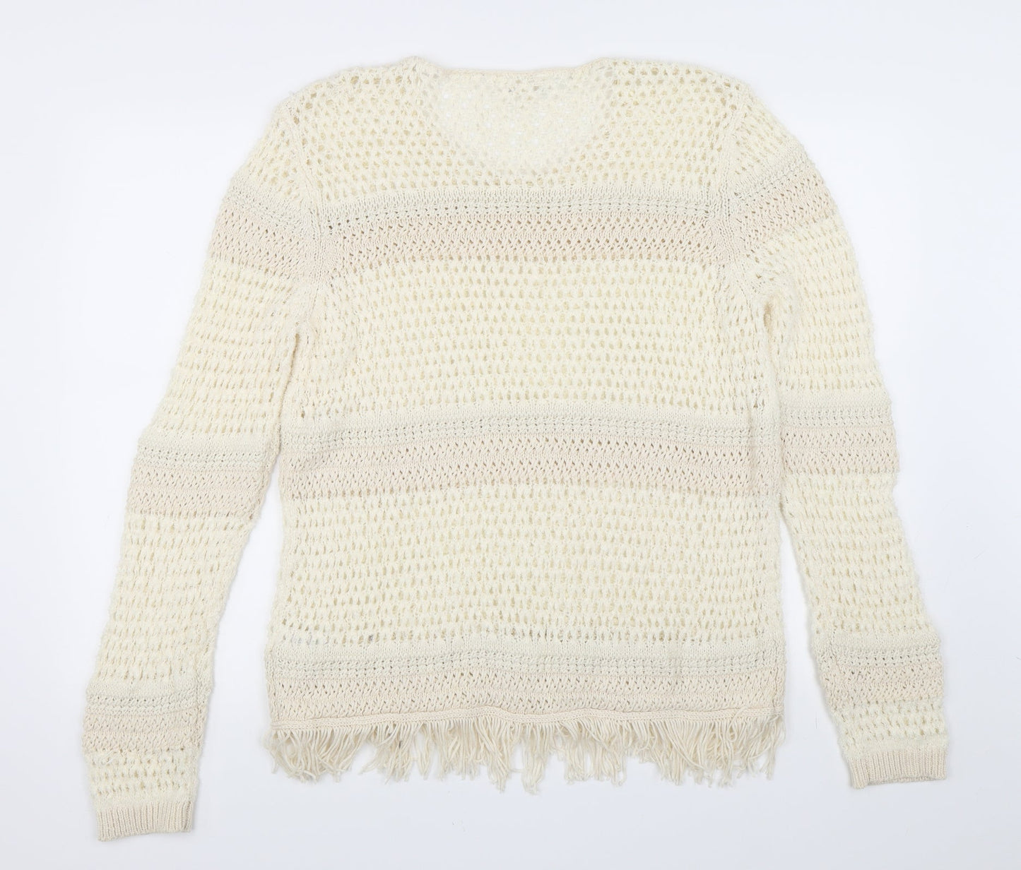 Matalan Womens Beige   Pullover Jumper Size L