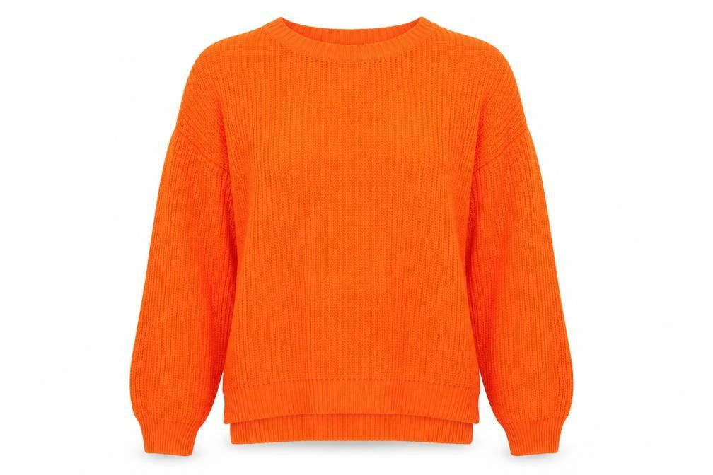 Primark Womens Orange   Pullover Jumper Size S