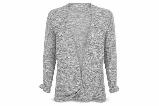 H&M Womens Grey   Cardigan Jumper Size S